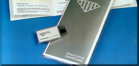 Diamond Certificate - Hoge Raad voor Diamant - Anvers